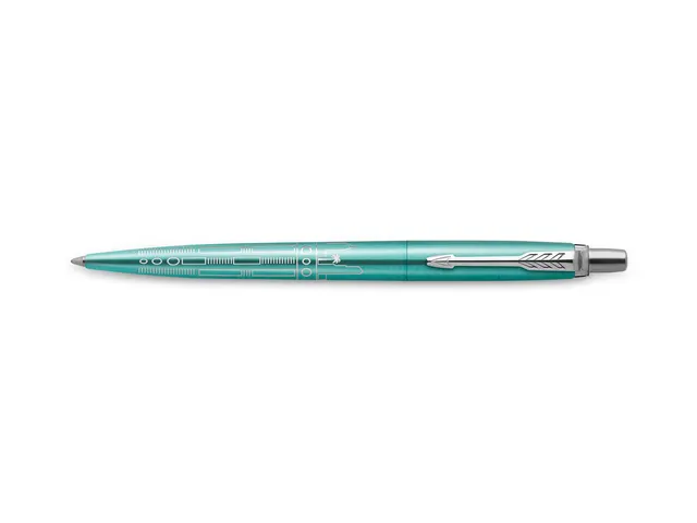 Stylo bille Parker Jotter Edition spéciale Miami Turquoise CT Medium