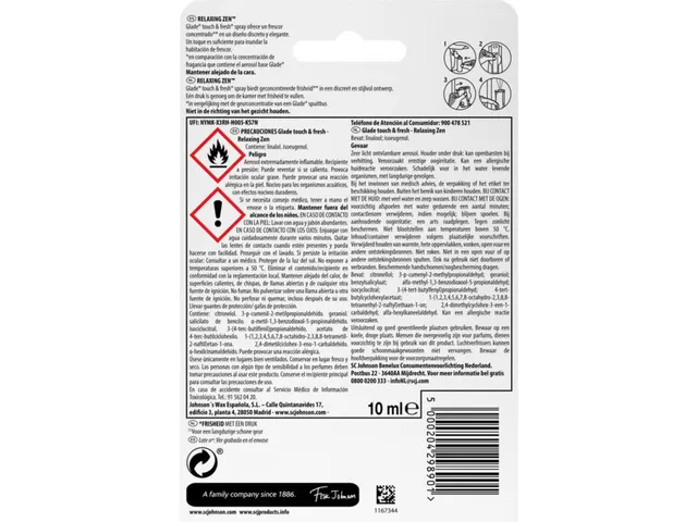 Touch en Fresh Houder Relaxing Zen 6 stuks