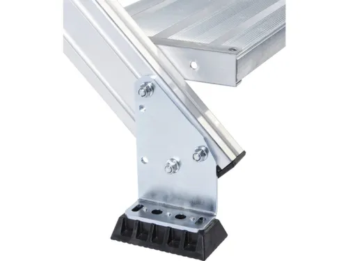 Bordestrap,Verrijdbaar,2Treden,60° Helling,Aluminium