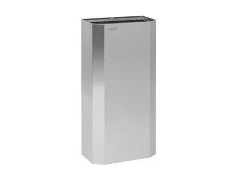 Poubelle ouverte 40 litres Inox