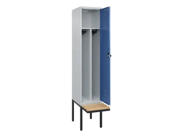 locker voor scheiding van kleding,HxBxD 2120x400x815mm,1vak