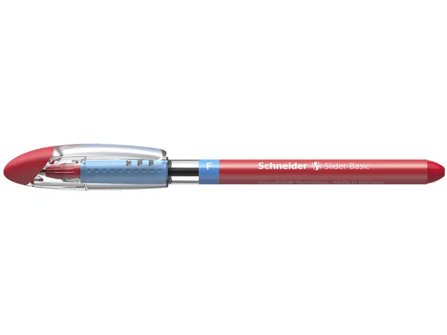 Balpen Schneider Slider Basic F 0,3mm rood