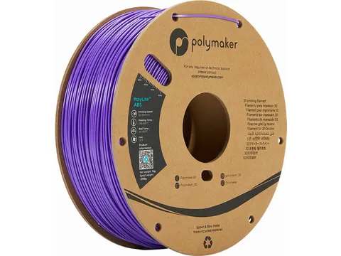Polymaker PolyLite ABS filament 1,75 mm Paars 1kg