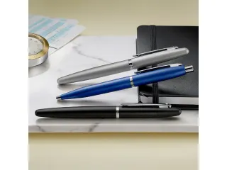 Balpen SHEAFFER VFM E9401 Neon blue nickel plated - 7
