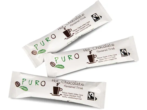 Miko Puro Cacao Poedersticks Fairtrade 25 g 100 Stuks