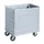 aluminium bakwagen,laadvl. LxB 700x560mm,230l,HxLxB 760x740x600mm