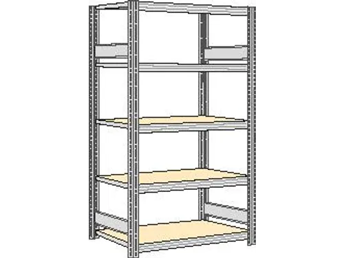 magazijnstelling,grondveld,HxBxD 2000x1341x526mm,vakl. 250kg