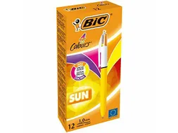 Colours Sun 4-kleurenbalpen medium lichaam geel