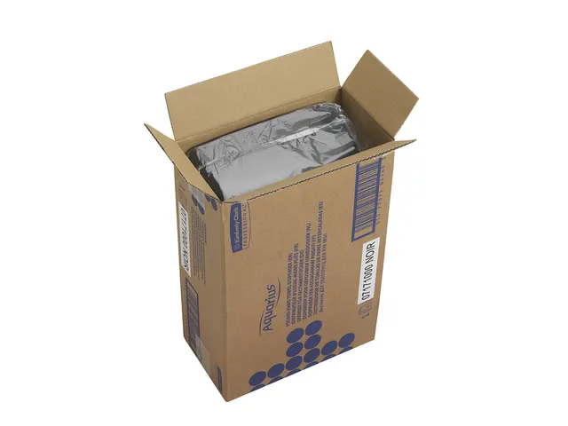 Handdoekdispenser Aquarius voor i-vouw zwart 7171