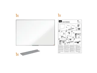 Whiteboard Nobo Essence Magnetisch 45x60cm staal - 9