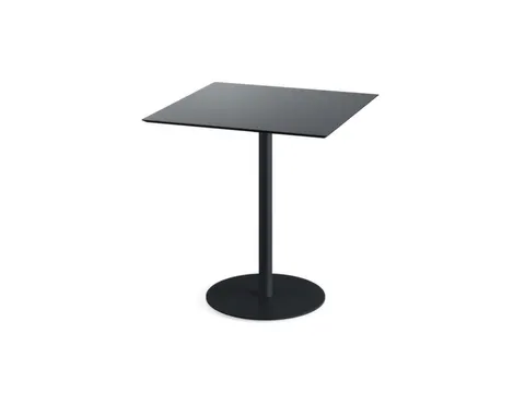 bistrotafel,HxBxD 730x700x700mm,rechthoekig,schotelvoet zwart