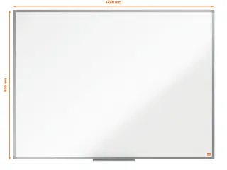 Whiteboard Nobo Essence 90x120cm staal - 6