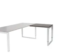 Domino Plus Aanbouw Hoogte Verstelbaar 800x600mm Logan Eiken 25mm Alu