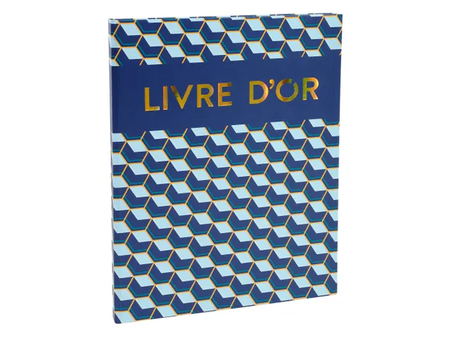 Gastenboek 100p 27x22cm COPPER TIME