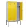 locker voor scheiding van kleding,HxBxD 2120x1200x500mm,3vak