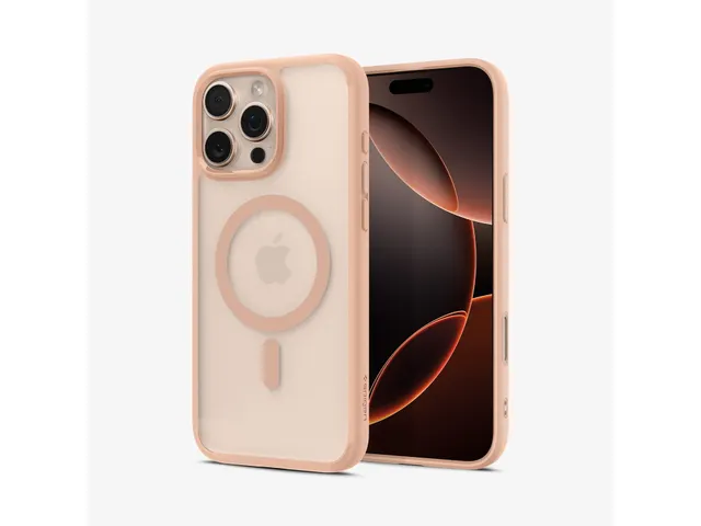 Spigen iPhone 16 Pro Hoes Ultra Hybrid T Roze