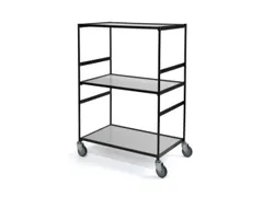 etagewagen,draagverm. 300kg,3etage(s),laadvl. LxB 1200x600mm,houtetage