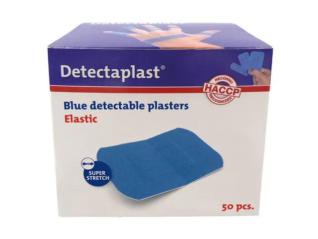 Detectaplast 8251 Textielpleister Elastisch Blauw 50x72mm 50 Stuks