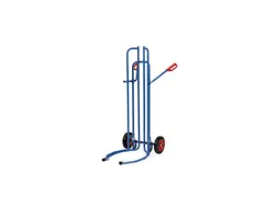 Banden steekwagen 2034A met aanlooprollen 200kg RAL5007