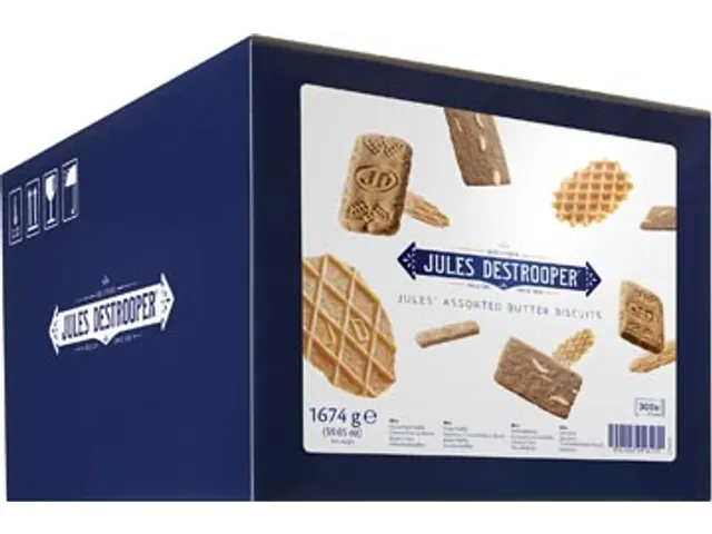 biscuits, Jules' Assorted Butter Biscuits, boîte de 300 pièces