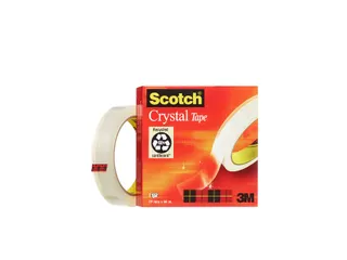Plakband Scotch 600 19Mmx66M Crystal Clear - 1