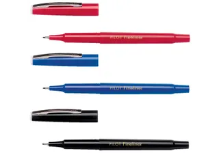 Fineliner Pilot 1.2mm Extra fijne Punt Rood - 2