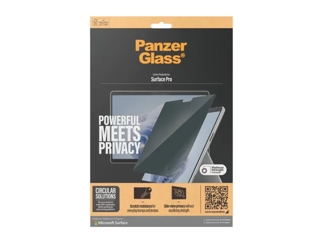 PanzerGlass 2-Way Privacy Screen Protector Microsoft Surface Pro X