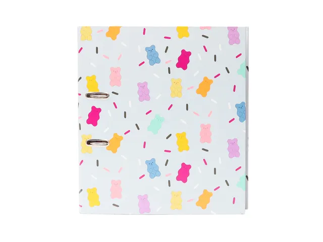 Ordner B'LOG SWEET CANDY A4 2r 8cm krimp a 2st 2 motieven