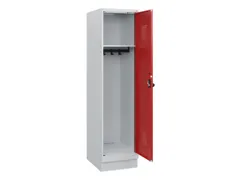 schoollocker,HxBxD 1630x400x500mm,1vak,vak B 400mm,draaigrendel,sokkel