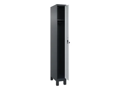 locker,HxBxD 1950x250x500mm,1vak,vak B 250mm,draaigrendel,voeten