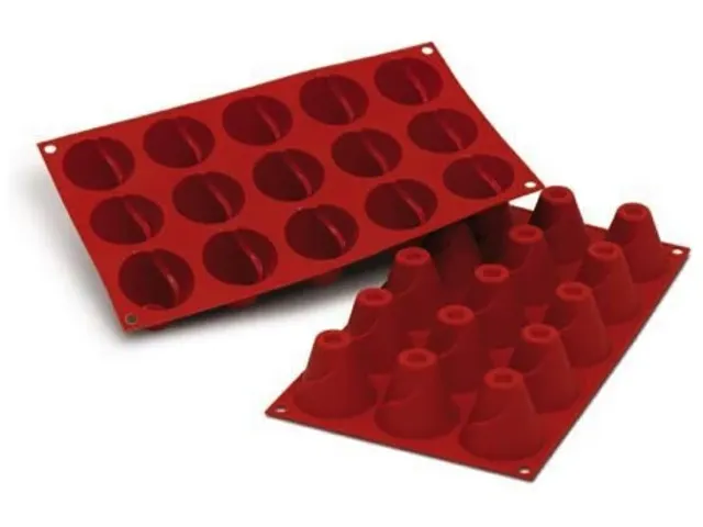 Silikomart Siliconen 1/3 GN Bakmat SILICON FLEX Medium Vulcano SF094