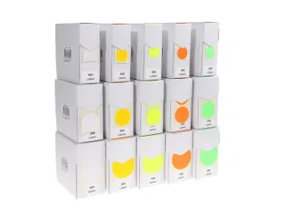 Etiketten Op Rol 35mm Fluor Rood Met Dispenser 500 Stuks - 8