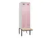 locker met bank,voor scheiding van kleding,HxBxD 2120x600x815mm,2vak