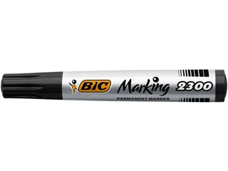 Viltstift Bic 2300 ecolutions schuin medium zwart - 3