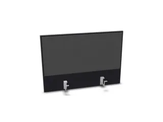 opzetpaneel,v. bureau,aanbouw achter,B 800mm,CC-zwart,BN8010-antraciet - 1