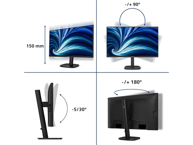 Ecran PC 27 inch Philips Business 27B2U3601 LCD avec USB-C