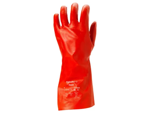 Gants chimiques Ansell AlphaTec 15-554, polymère, taille 10, la paire