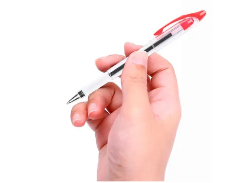 Balpen Met Dop Delta Navulbaar Medium Rood