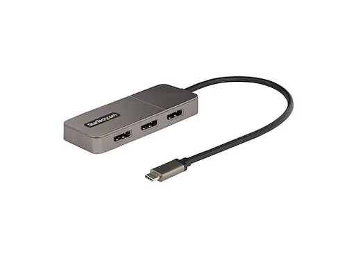 USB-C naar Triple DisplayPort MST Hub 4K 60Hz