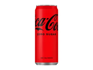 Frisdrank Coca Cola zero blik 330ml - 1