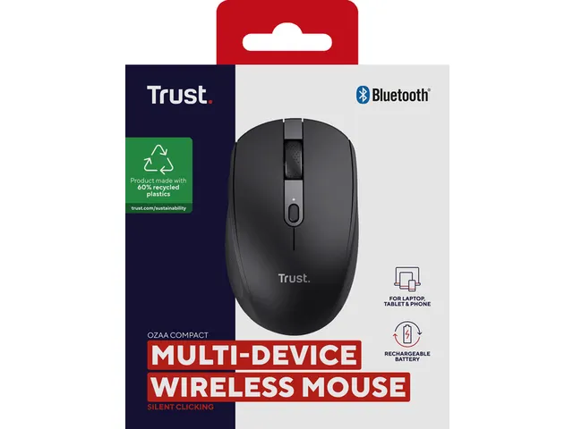 Muis trust ozaa compact draadloos 24819