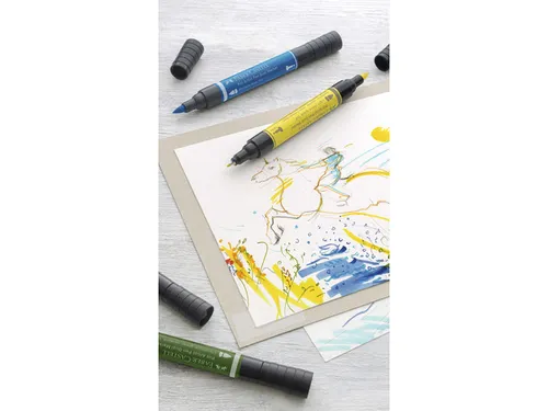 Tekenstift Faber-Castell Pitt Artist Pen duo marker etui a 10 stuks