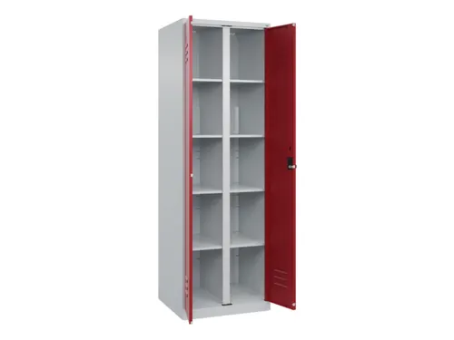 wasgoedverdeelkast,HxBxD 1850x600x500mm,vak B 300mm,draaigrendel