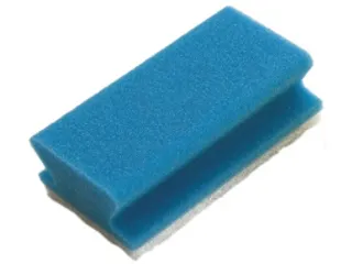 Diversey Taski Reinigingsspons Pad Blauw-Wit 14x8cm pak 10 Stuks - 1
