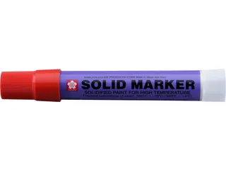 merkstift Solid Marker rood brede punt - 2