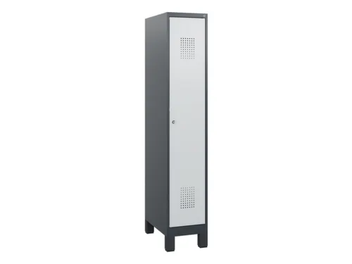 schoollocker,HxBxD 1630x300x500mm,1vak,vak B 300mm,cil.-slot,voeten