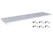 tablette,p. rayonnage,lxP 1300x400mm,charge max. par tabl. 200kg,acier