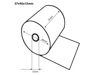 Kassarol Quantore 57x40x12mm Pinrol Thermisch - 3