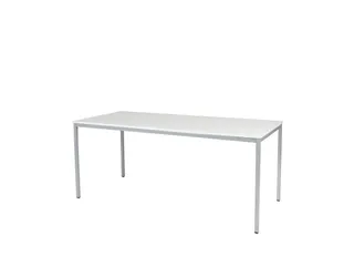 Domino Basic Tafel Vaste Hoogte 1800x800mm Wit 25mm Alu 4-Poots - 1