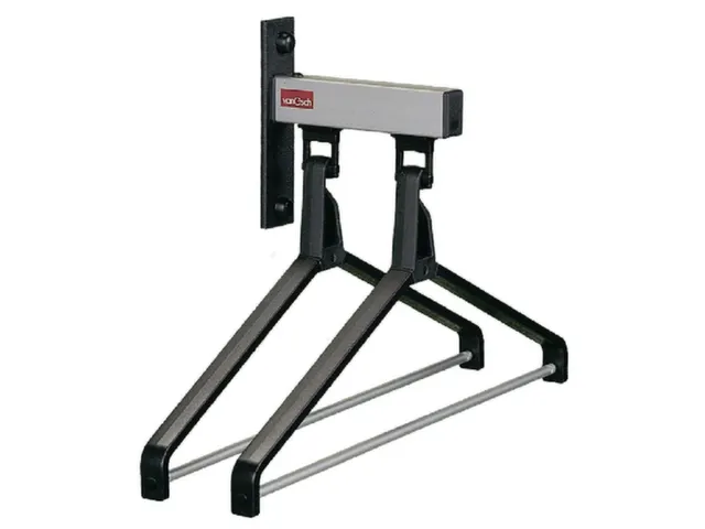 Kledinghangerrail 300x 450x 160mm Met 2 Afneembare Kledinghangers